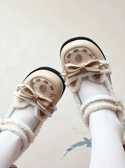 Low Heels Fluffy Bear Lolita Original
