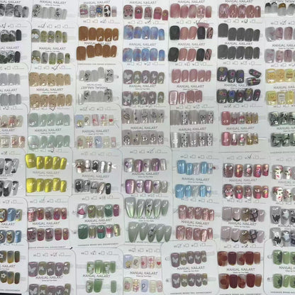 プレスオンネイルセット - ラッキーバンドル