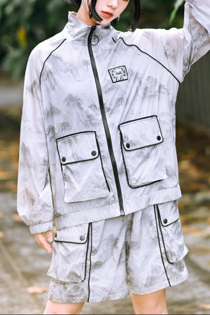 Half Mode Casual Pants + Workwear Jacket