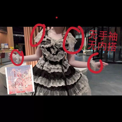 Warbler Age Ballet Lolita JSK Suspender Dress