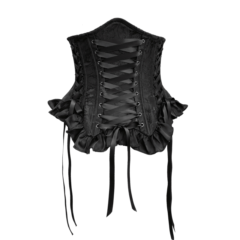 Veiled Butterfly Gothic Lolita Corset & Skirt | Luna Script