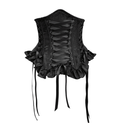 Veiled Butterfly Gothic Lolita Corset & Skirt | Luna Script