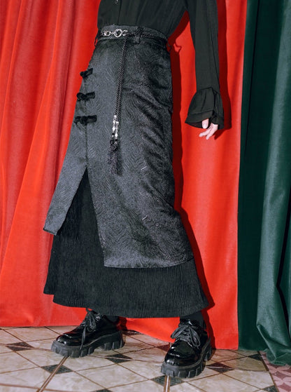 Hip Jacquard China Retro Dragon Cover Lagenrock