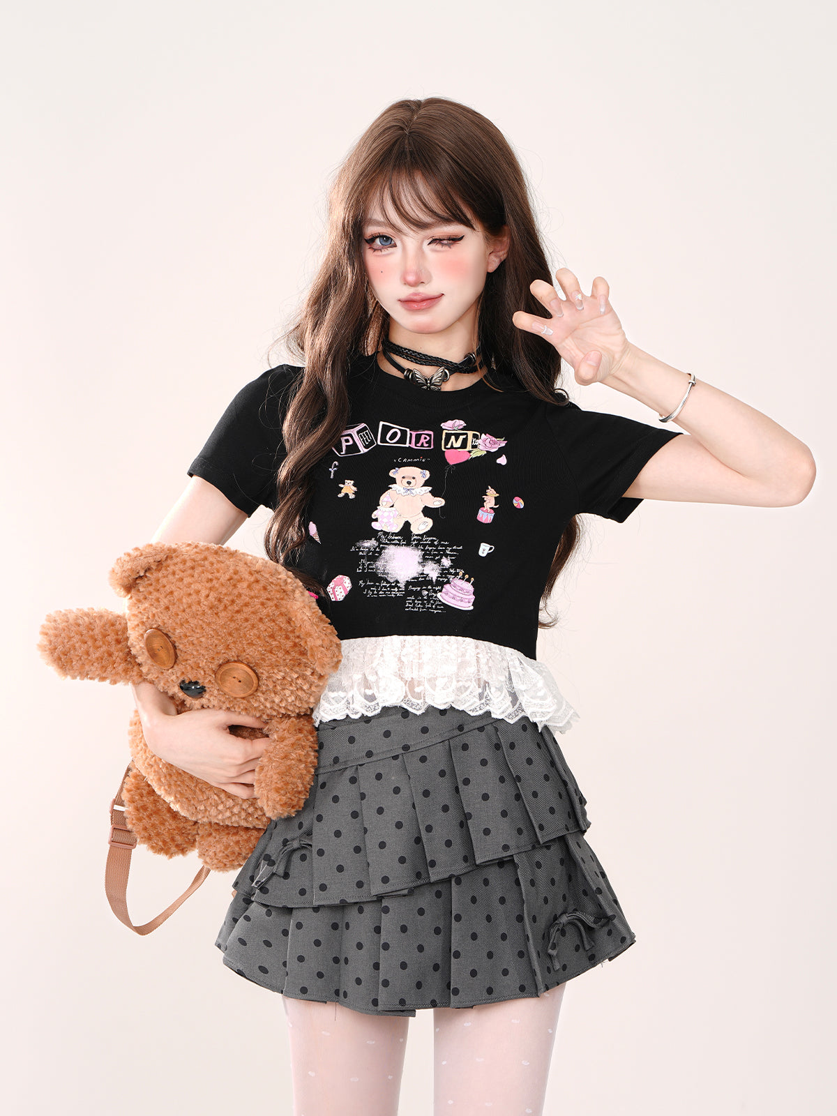 Fit Tops Summer Lace Slim Short