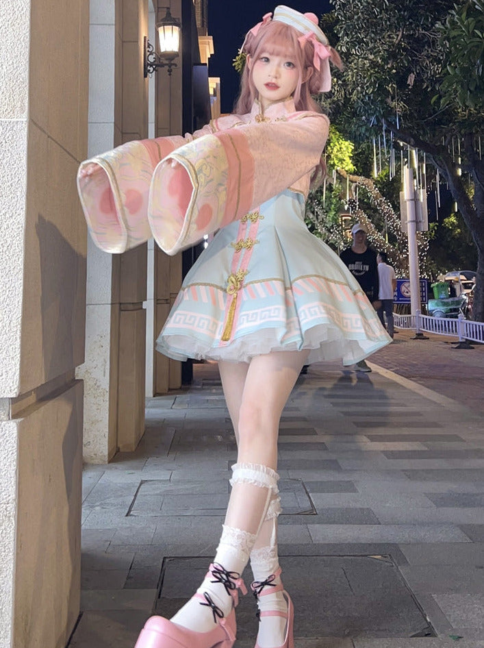 スイートハット予約シージャケット+キョン+ピンリボン製品クロリー+ドレスリトル