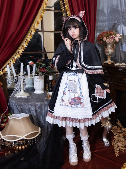 Cape Chic Kleid Retro Lolita Puppe