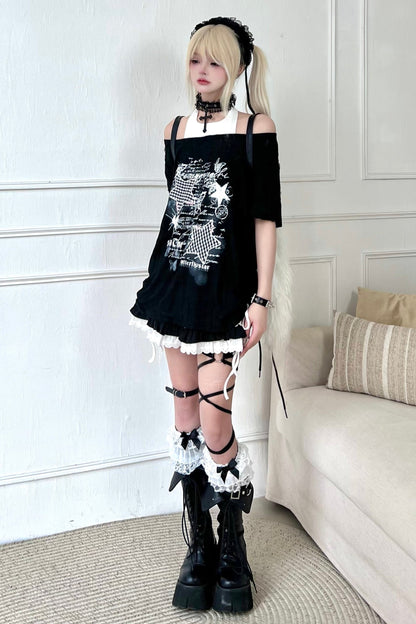 ショルダーTシャツスラッシュ