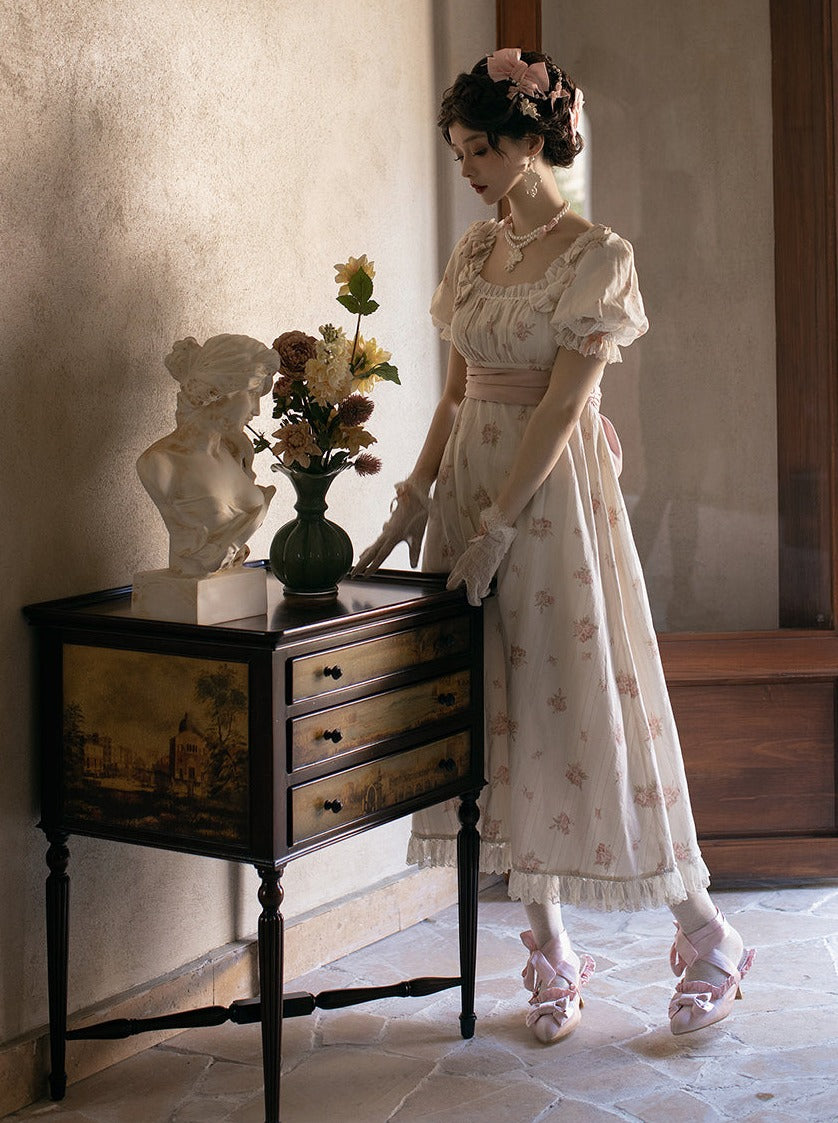 Blooming Antique Group West Ribbon Rory Ta Dress