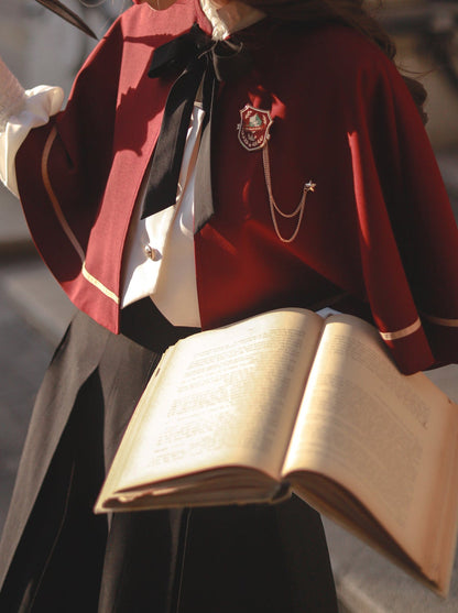 クリスティーンケープ エレガントスカート ベストシャツ ロング