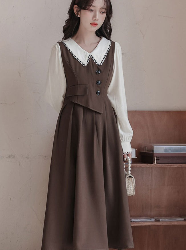 Robe rétro française Pause thé