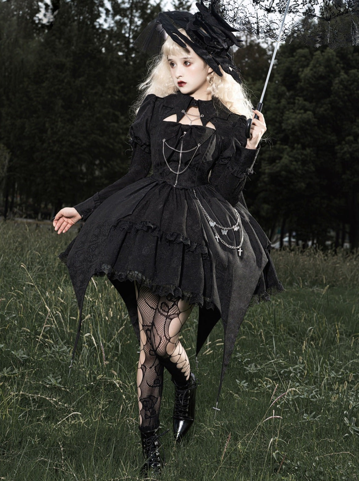 Dark Lolita Vampire Gothic Dress