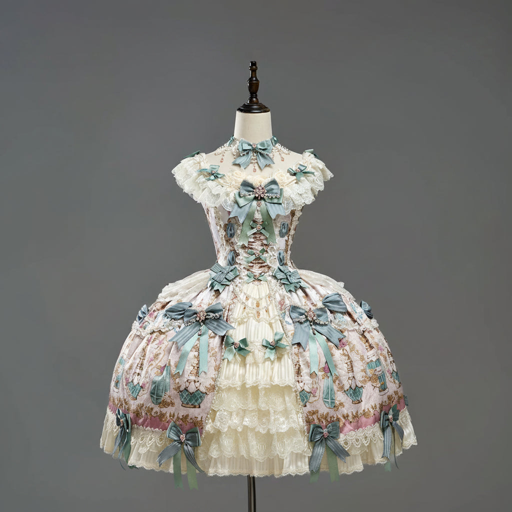 Lolita JSK & Dress – Antique Gem Fragrance Series | Twin Bear