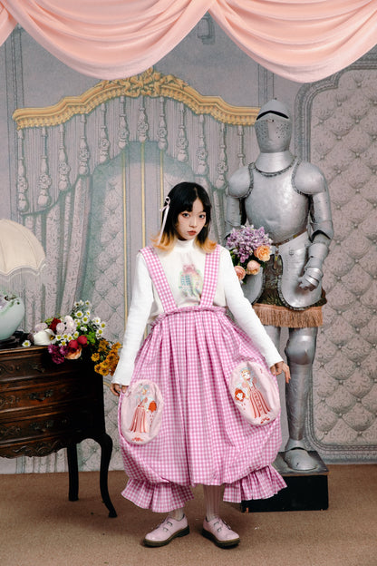 チェックレトロパンツ バルーンサーカス