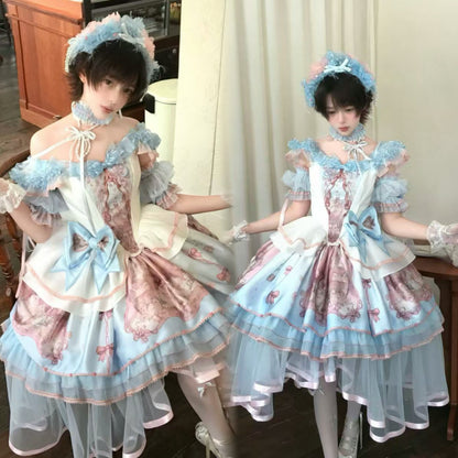Tonight Lost Dreamland Dream Teal outfit on two models
