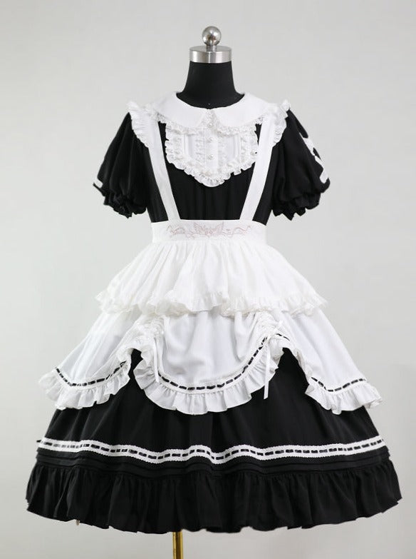 フリルワンピースロリータ＋エプロンキューピッド