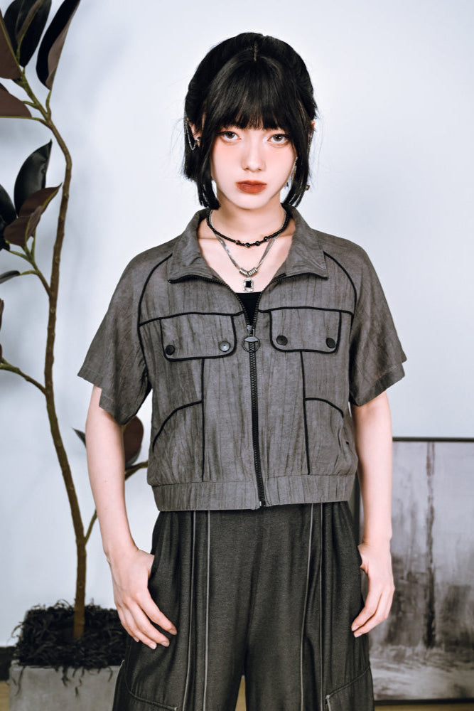 トップス スポーティ ショートモード