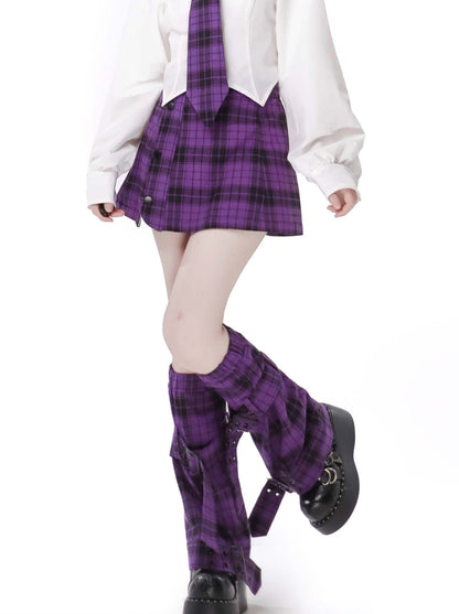 Jacke Foodie College Kariertes Hemd + Anzug-Stil