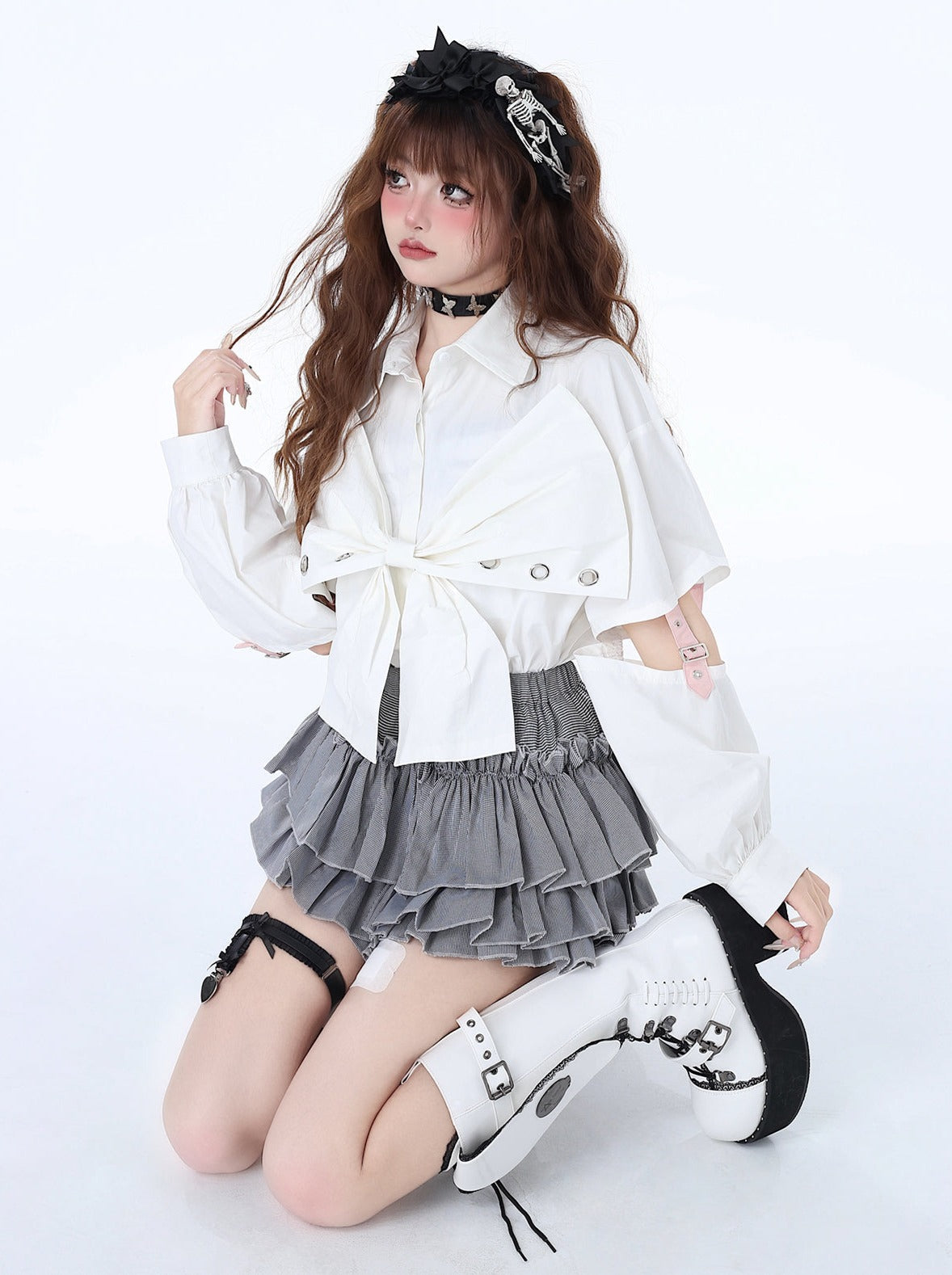 Bow Chic Big Sweet Top Open