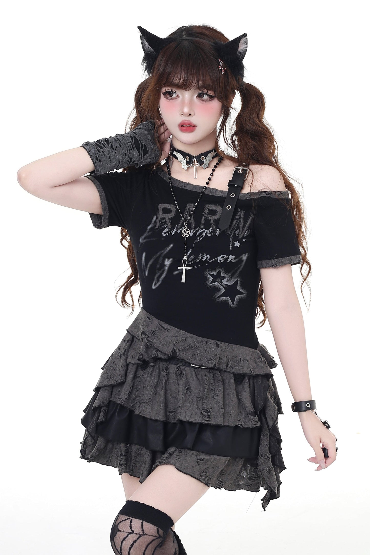 女神Tシャツ ナイトストラップレス