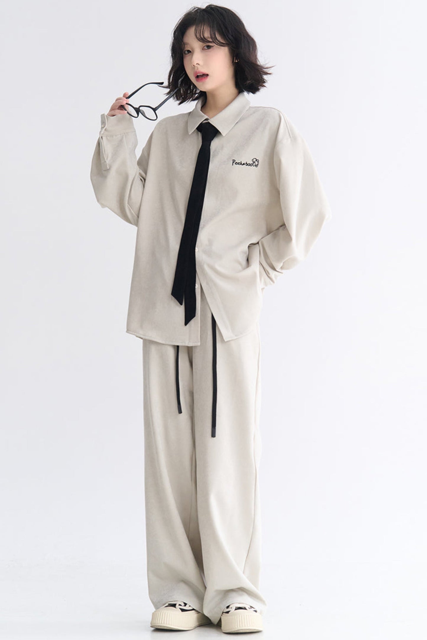 セットアップシャツ ミューズパンツ グラビティ＆リラックス