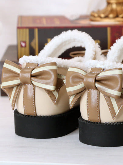 Low Heels Fluffy Bear Lolita Original