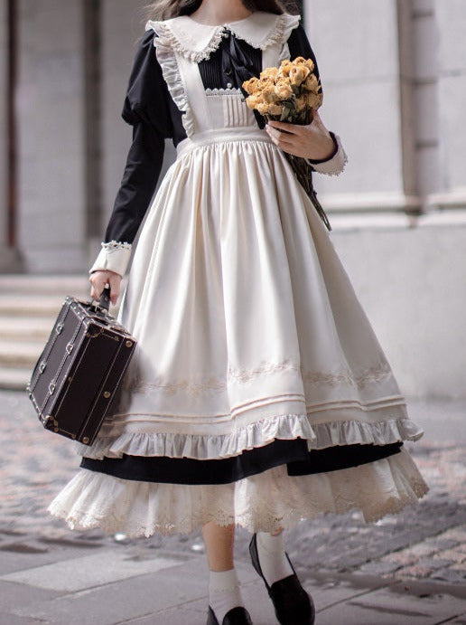Maid Retro Angelina Kleid Elegantes Set