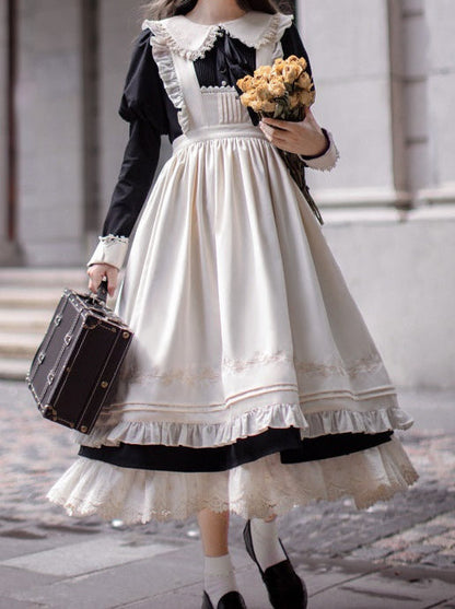Maid Retro Angelina Dress Elegant Set
