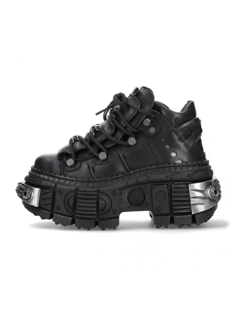 プラットフォームシューズ パンク レトロ ロックスタイル