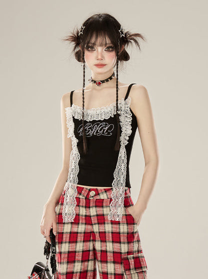 ミントキャミソールディフューザーレース