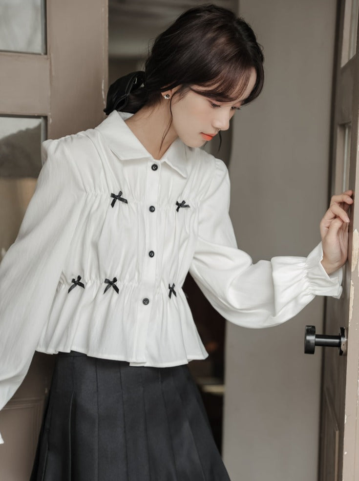 Blusenband Kurz Raffung