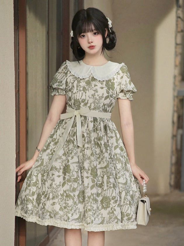 レースフリルロリータドールレトロ