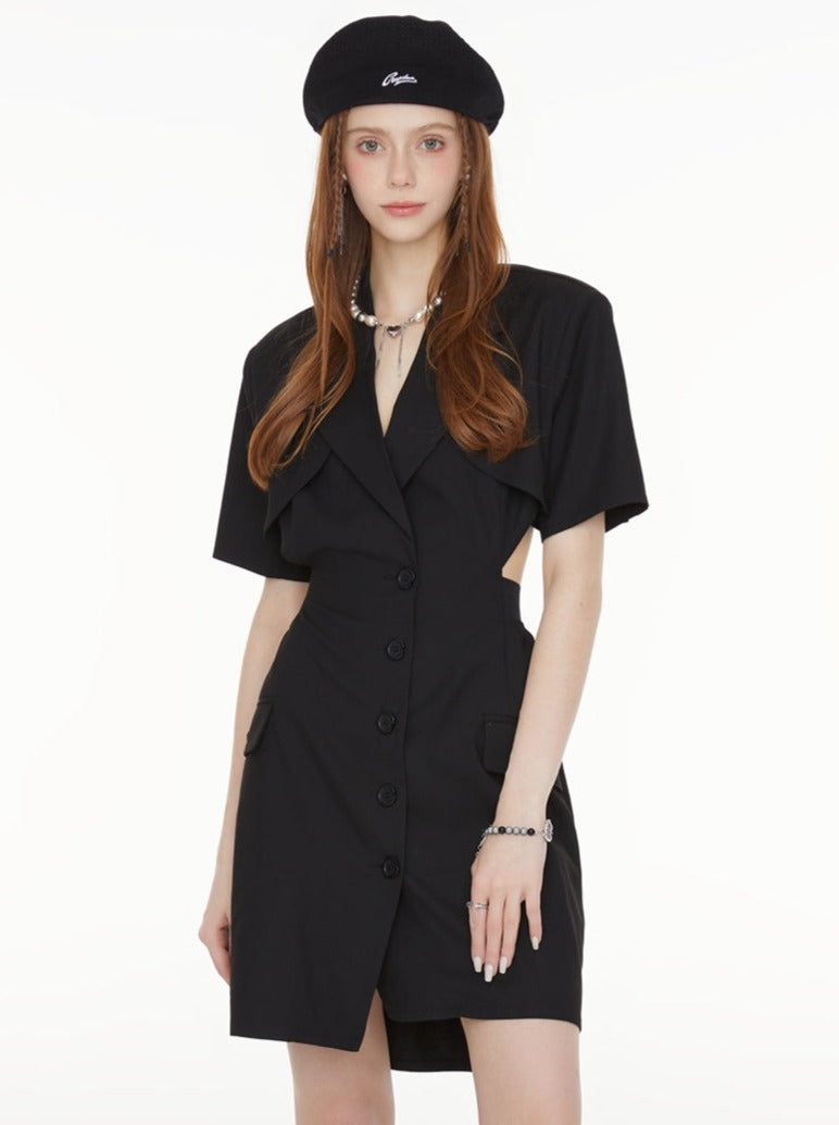 Robe taille haute design Cook Mark