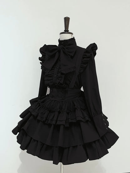 Gothic Blouse Dark Subculture