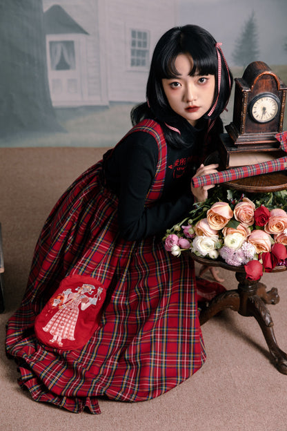 チェックレトロパンツ バルーンサーカス