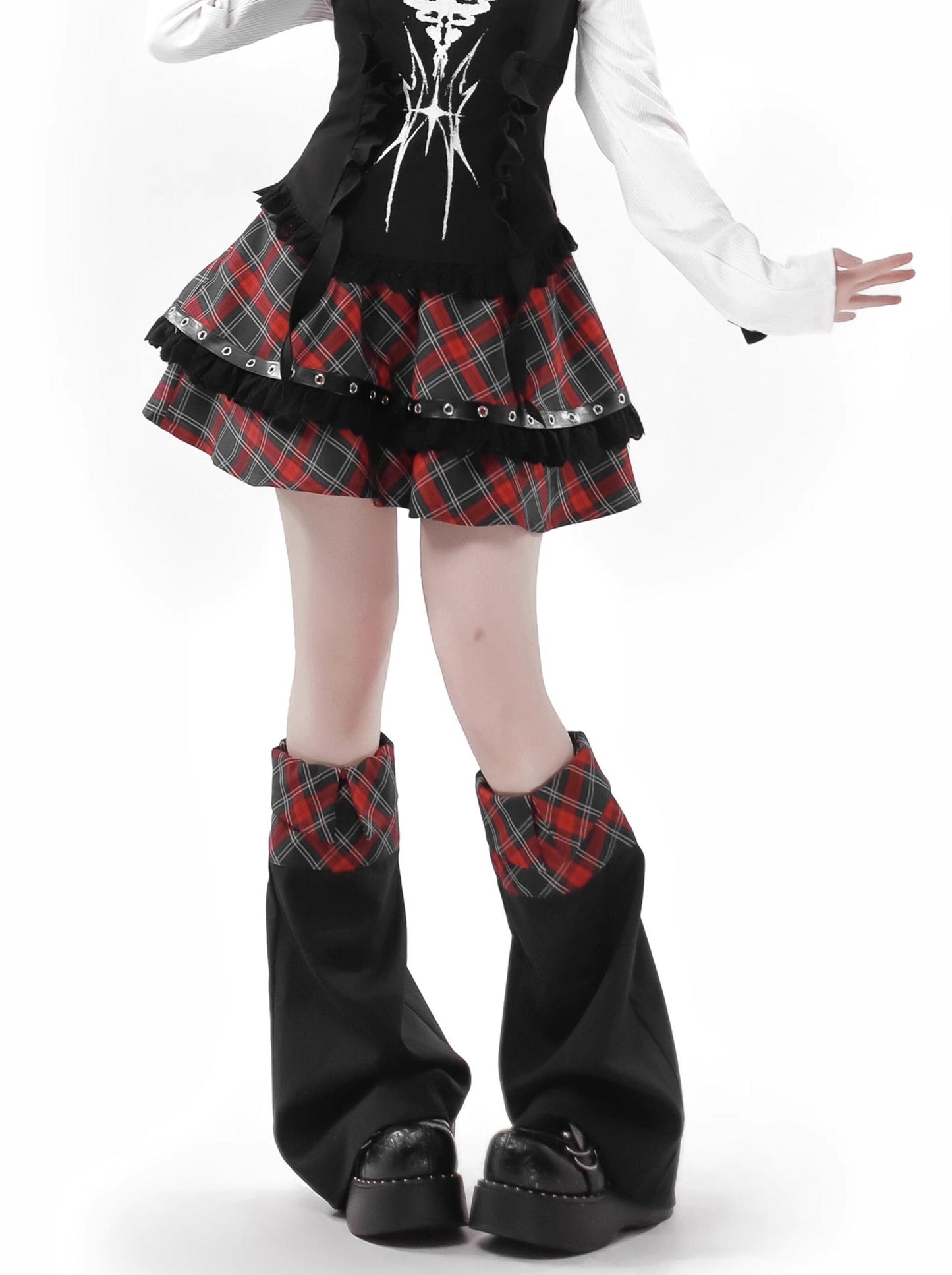 Knochen Waistland Anzug Saum Dark Subkultur Unregelmäßig Original