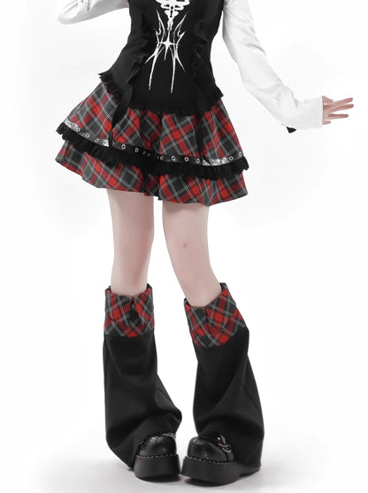 Knochen Waistland Anzug Saum Dark Subkultur Unregelmäßig Original