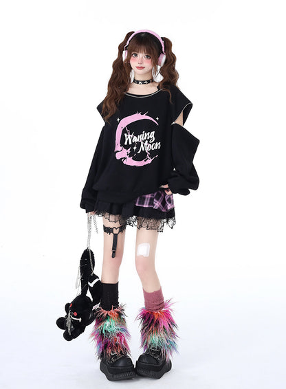 Mondschlitz-Design Top-Modus