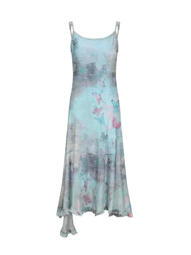 フェアリーバタフライドレス ショート/ロングサスペンダー