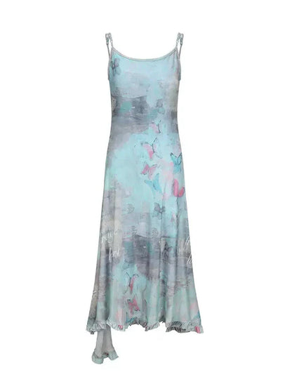 フェアリーバタフライドレス ショート/ロングサスペンダー