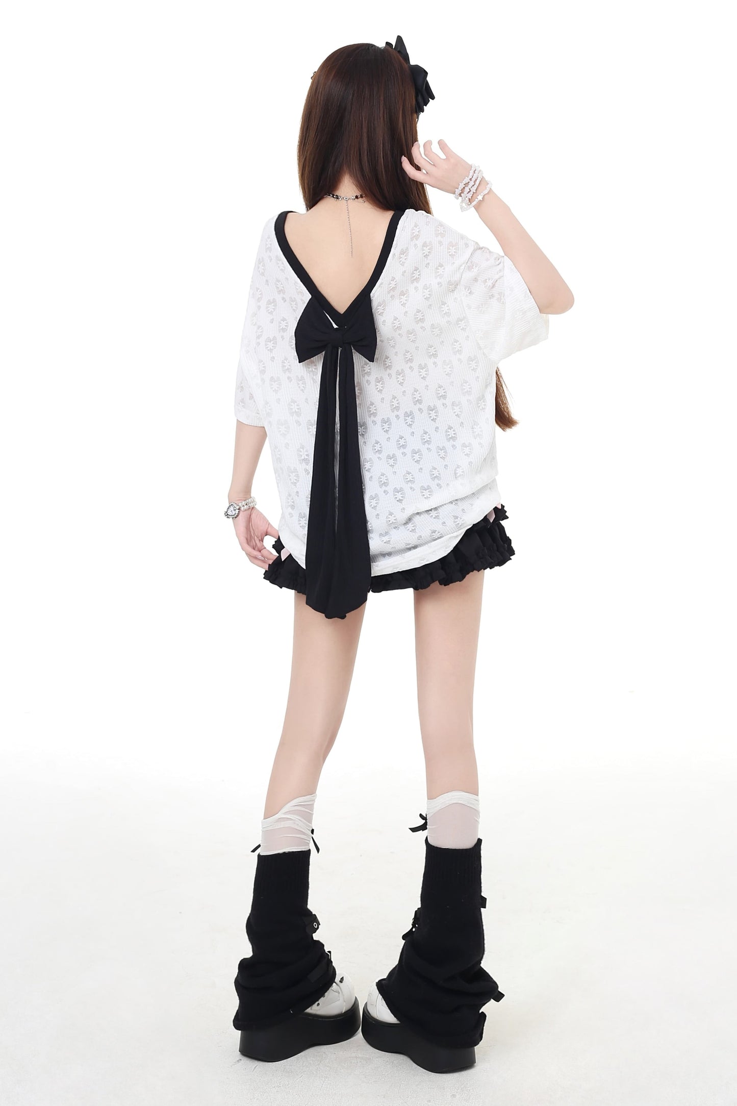 Tops Ribbon Bag Sheerless