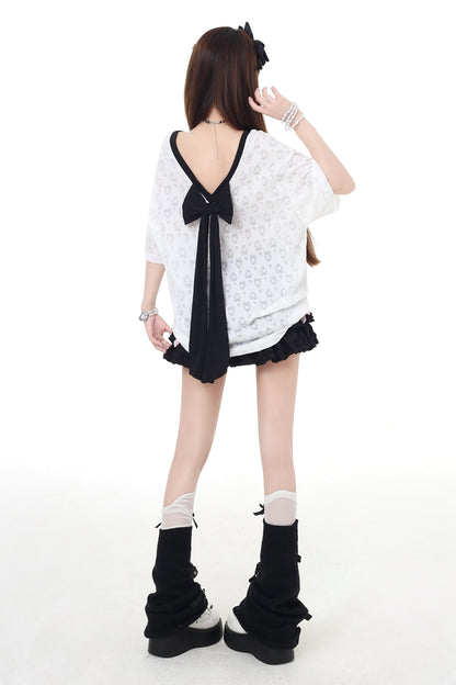 Tops Ribbon Bag Sheerless