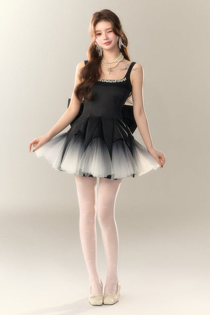 Dance Swan Gradient Prinzessinnenkleid