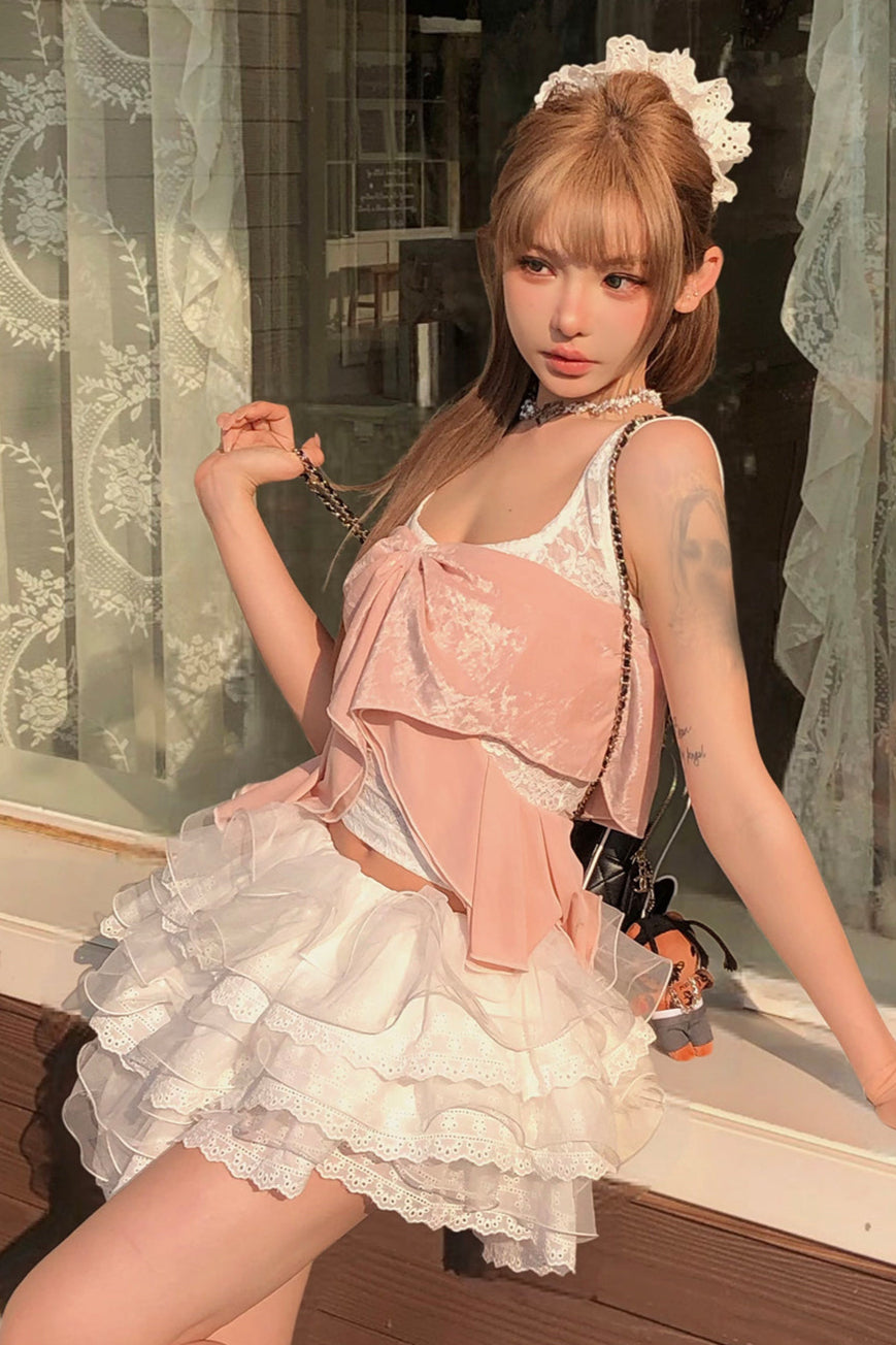 チューブトップ＋リボンスイートインナー