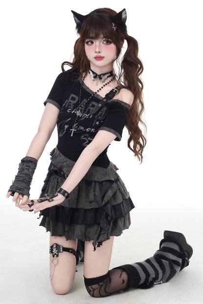 グランジクールスイートケーキスカート