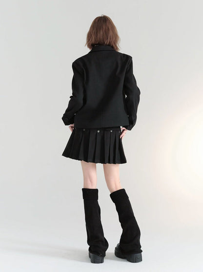 Emblem Jacket College Simple