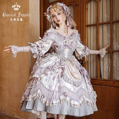 Victoria Garden Velvet JSK & Tea Party OP - Classical Doll Series