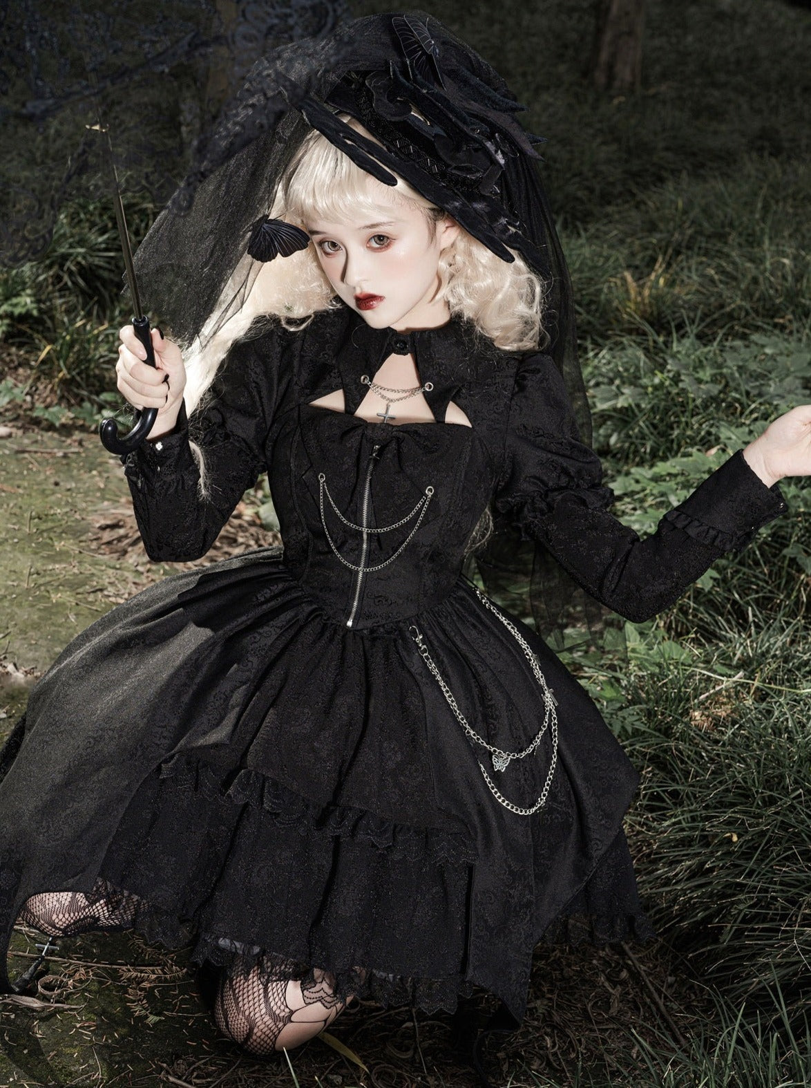 Dark Lolita Vampire Gothic Dress