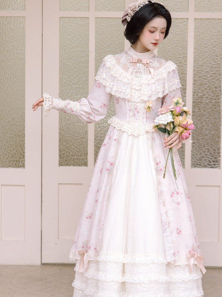 Lolita Dress Retro Ruffled Elegant