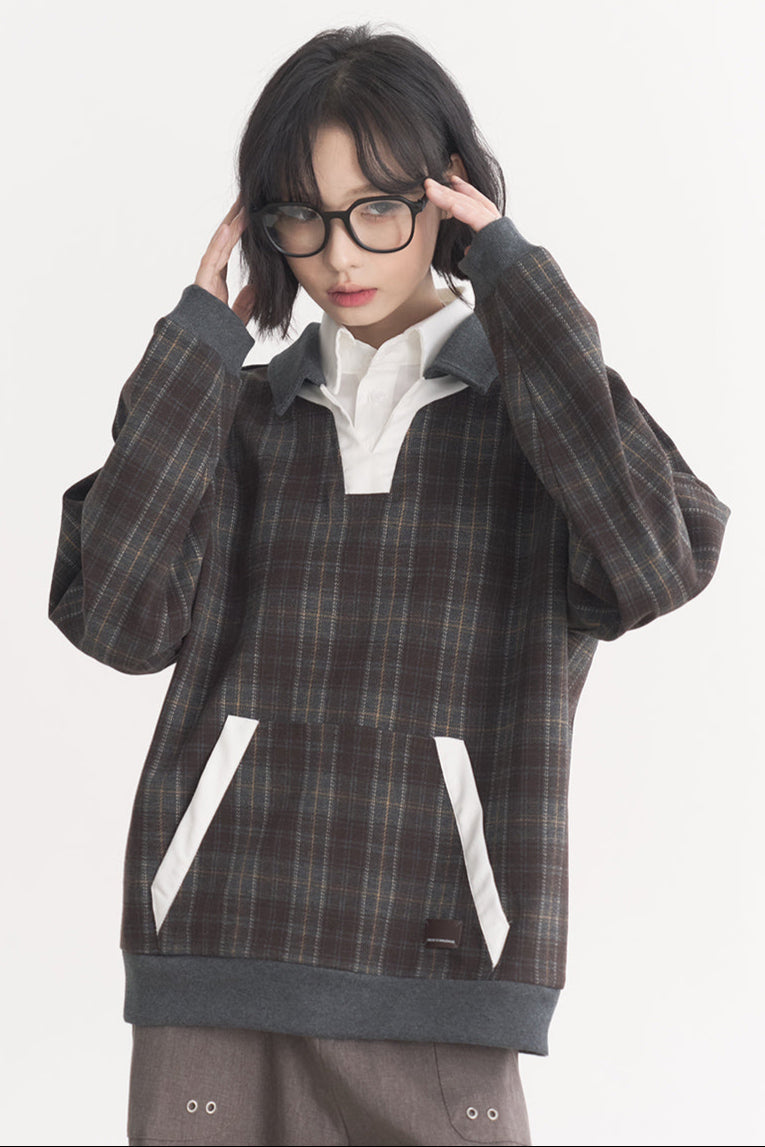 グラビティ・ミュージアム 2025 セーター ストライプ スプリング - パッチワーク