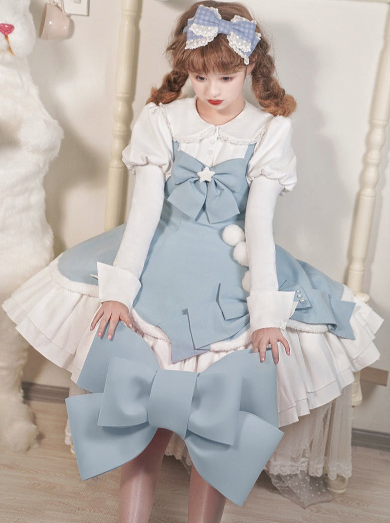 カラースカート ドールサス スウィートロリータトップ ボンボン